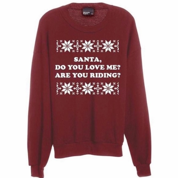 Drake Burgundy Holiday Sweater - Picture 5 of 5